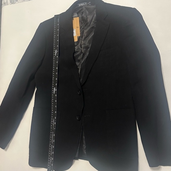 NEW Paul Jones Mens Black Blazer Jacket Size Large - Picture 9 of 10